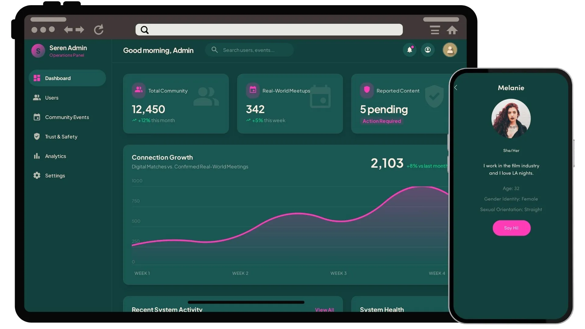 Custom web and mobile applications built by Blur Studio