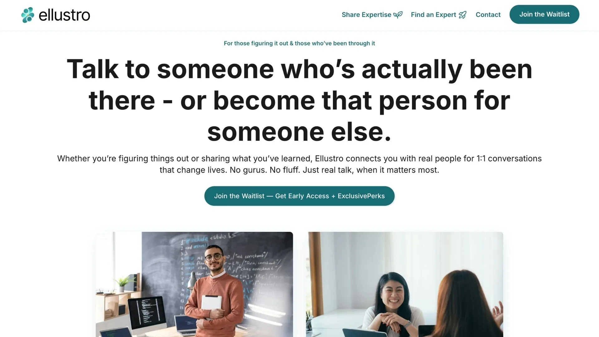 1:1 Coaching Marketplace | Ellustro